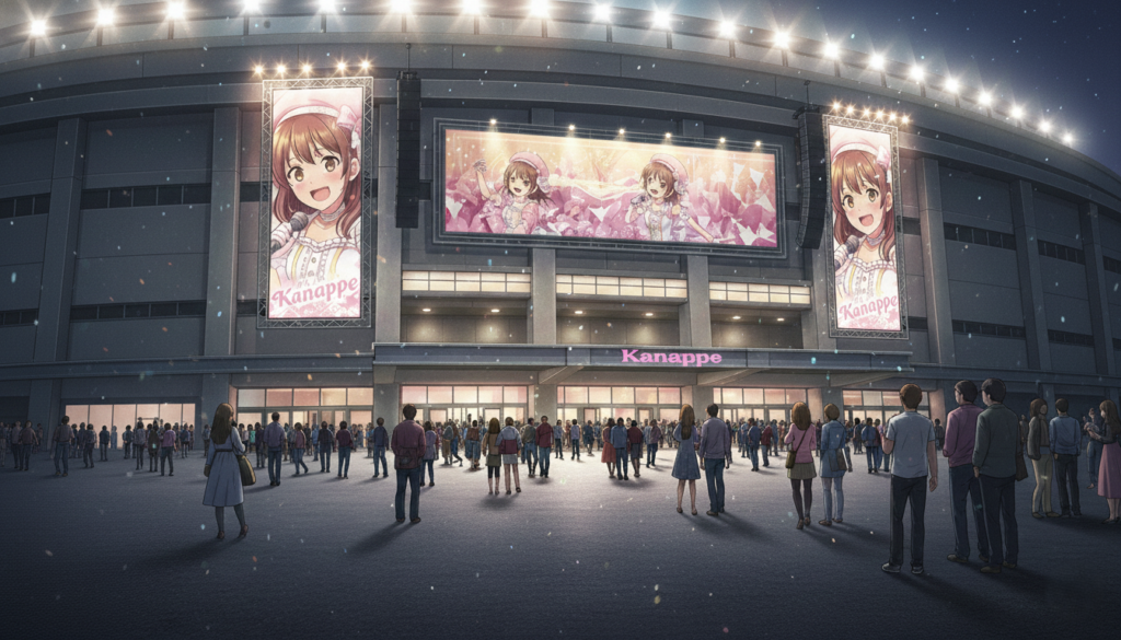 カナッペのライブ会場の様子