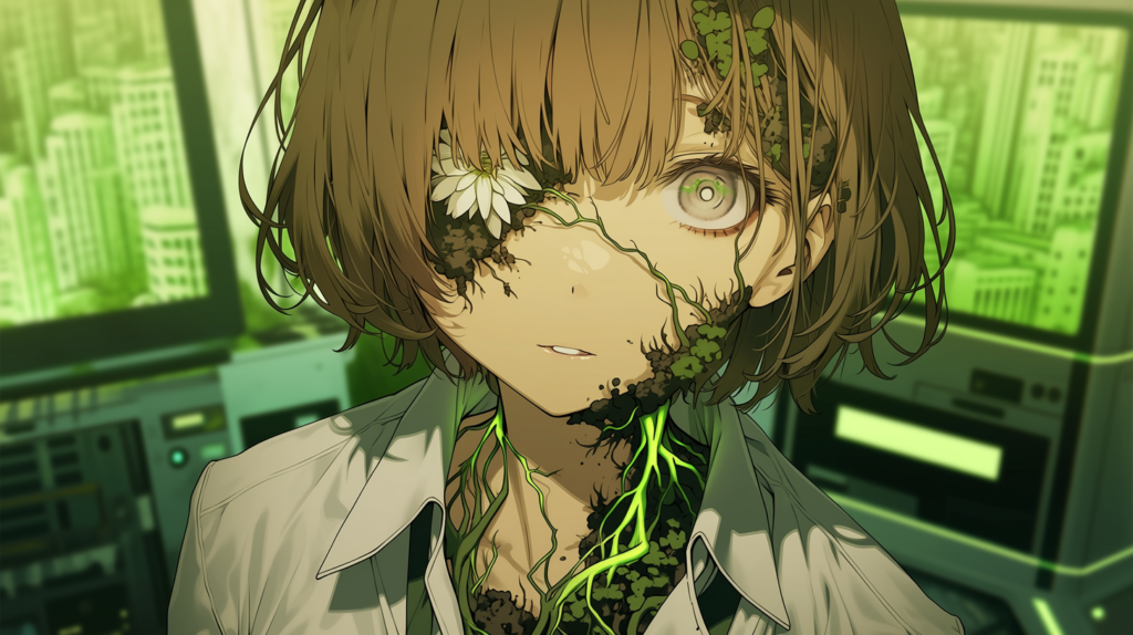 着ぐるみの人間